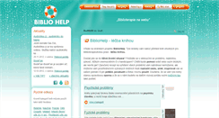 Desktop Screenshot of bibliohelp.cz