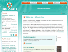 Tablet Screenshot of bibliohelp.cz